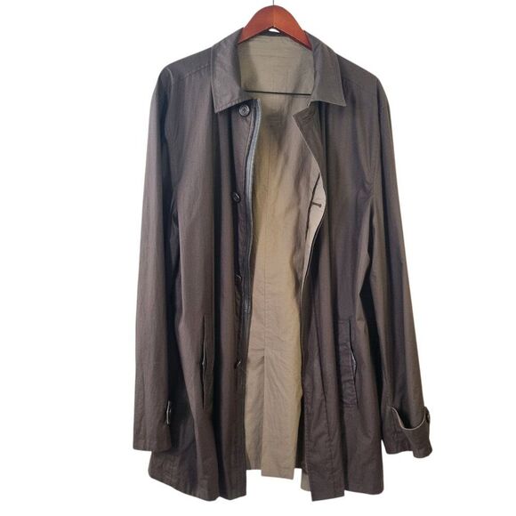 Ermenegildo Zegna Men's Beige/Grey Lightweight Jacket -(double-faced) - Picture 3 of 15